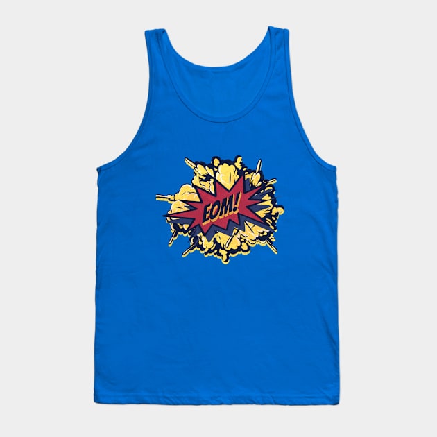 End of month comic book explosion Tank Top by Sam Designs